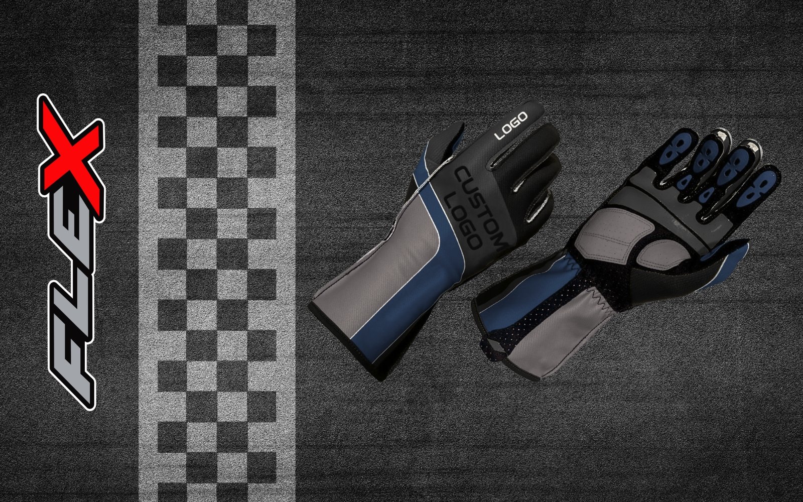 Custom Karting Gloves